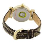Đồng Hồ Nữ Coach 14503397 Madison Brown Signature Leather Gold Glitz Watch Màu Vàng Trắng