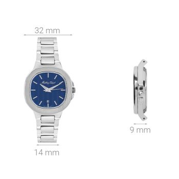 Đồng Hồ Nữ Mathey Tissot D152ABU 32mm Màu Bạc