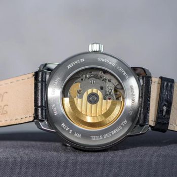 Đồng Hồ Nam Zeppelin Atlantic 84522 Màu Đen