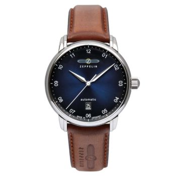 Đồng Hồ Nam Zeppelin New Captain's Line 86523 Màu Bạc Nâu