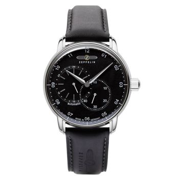 Đồng Hồ Nam Zeppelin New Captain's Line 86622 Màu Đen