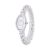 Đồng Hồ Nữ Royal Crown 63813-J Dây Đá Vỏ Trắng