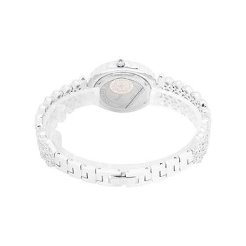 Đồng Hồ Nữ Royal Crown 2607G-J Dây Đá Vỏ Trắng