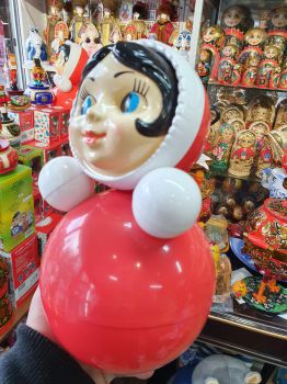 Lật đật Nga - Lật đật nhựa hình bé gái - Lật đật búp bê