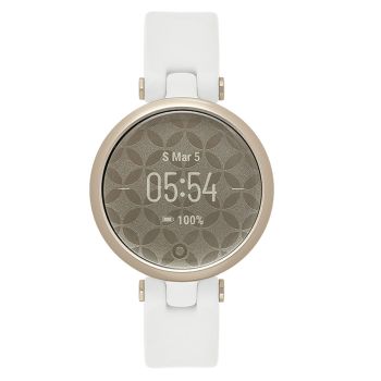 Đồng Hồ Thông Minh Garmin Lily Dây Silicone Màu Trắng