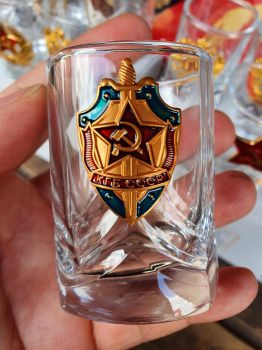 Bộ ly thủy tinh CCCP - Liên Xô