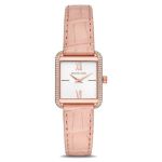 Đồng Hồ Nữ Michael Kors Lake Crocodile Watch 24mmx30mm 83081 MK2763 Màu Hồng