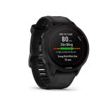 Đồng Hồ Thông Minh Garmin Forerunner 955 Solar 46.5mm Màu Đen