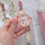 Đồng Hồ Nữ Michael Kors Courtney Pavé 36mm MK3705 Màu Vàng Hồng
