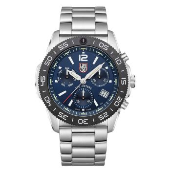 Đồng Hồ Nam Luminox Pacific Diver Chronograph, 44mm, Diver Watch 3144 Màu Xanh Bạc