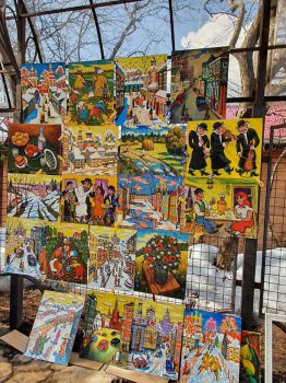 Tranh vẽ phong cảnh Nga - Tranh sơn dầu Nga 03