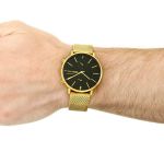 Đồng Hồ Nam Michael Kors Jaryn Black Dial Men's Watch MK8503 Màu Đen Vàng