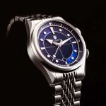 Đồng Hồ Nam Direnzo DRZ 05 SOLARIS BLUE DATE Màu Xanh Bạc