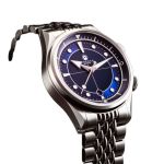 Đồng Hồ Nam Direnzo DRZ 05 SOLARIS BLUE DATE Màu Xanh Bạc