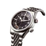 Đồng Hồ Nam Direnzo DRZ 05 SOLARIS BLACK DATE Màu Đen Bạc