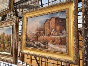 Tranh vẽ Nga - Tranh sơn dầu 05