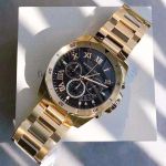 Đồng Hồ Nam Michael Kors MK8481 Màu Đen Vàng