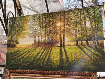 Tranh vẽ Nga - Tranh sơn dầu 06