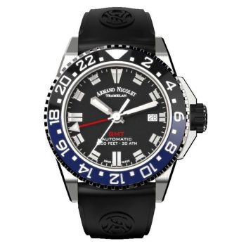 Đồng Hồ Nam Armand Nicolet JS9-41 A487AGU-BU-GG2710U 41mm Màu Đen Bạc