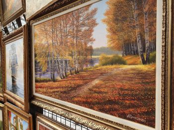 Tranh vẽ Nga - Tranh sơn dầu 07