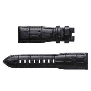 Dây Đồng Hồ Zinvo Blade Crocodile Stamp Strap Màu Đen