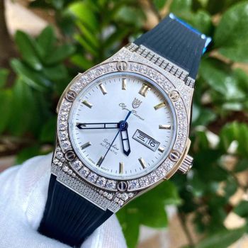 Đồng Hồ Nam Olym Pianus OP990-45ADDGS-GL-T Màu Đen - Trắng