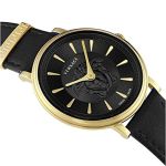 Đồng Hồ Nữ Versace V-Circle Medusa Watch VE8101919 38mm Màu Đen