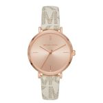 Đồng Hồ Nữ Michael Kors Jayne Watch MK7128 Màu Trắng, Vàng Hồng