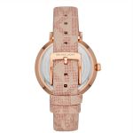 Đồng Hồ Nữ Michael Kors Jayne Rose Gold-Tone And Logo Watch MK7130 Màu Hồng