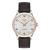 Đồng Hồ Nam Longines Record Collection Demi 18K Midsize L2.820.5.76.2 Màu Trắng Phối Vàng Hồng