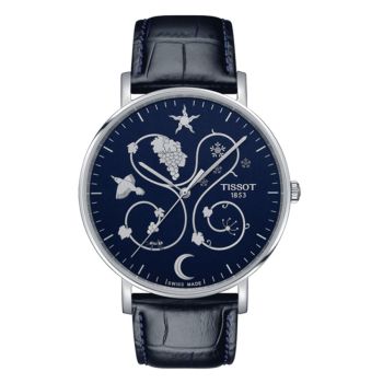 Đồng Hồ Tissot Everytime Blue Vignerons – T109.610.16.041.00 Màu Xanh Navy