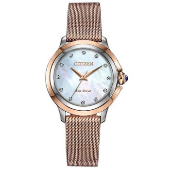 Đồng Hồ Nữ Citizen Eco-Drive EM0796-75D Phối Màu