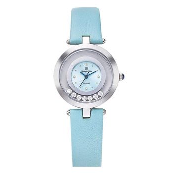 Đồng Hồ Nữ Olympia Star OPA28019LS-GL-XLN Màu Xanh Bạc