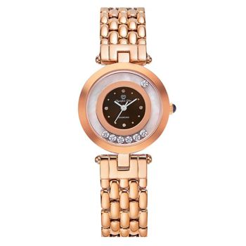 Đồng Hồ Nữ Olympia Star OPA28019LR-N Màu Đen Phối Vàng Hồng