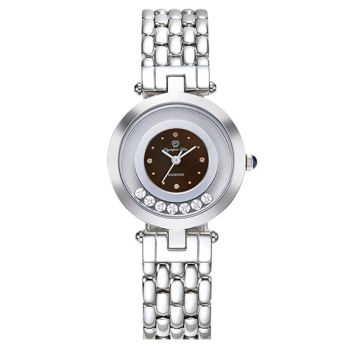 Đồng Hồ Nữ Olympia Star OPA28019LS-N Màu Bạc Đen