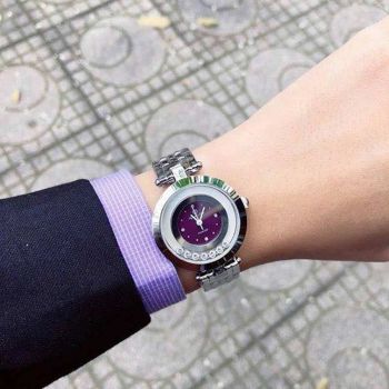 Đồng Hồ Nữ Olympia Star OPA28019LS-TIM Màu Bạc Tím