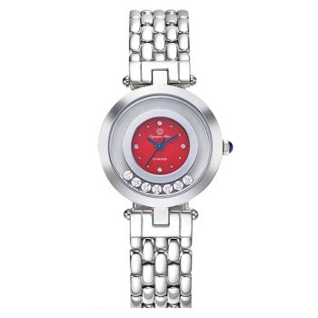 Đồng Hồ Nữ Olympia Star OPA28019LS-DO Màu Bạc Đỏ