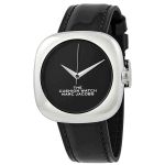 Đồng Hồ Nữ Marc Jacobs The Cushion Quartz Black Dial Ladies Watch MJ0120179301 Màu Bạc Đen