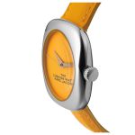 Đồng Hồ Nữ Marc Jacobs The Cushion Quartz Yellow Dial Ladies Watch MJ0120179304 Màu Vàng Bạc