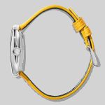 Đồng Hồ Nữ Marc Jacobs The Cushion Quartz Yellow Dial Ladies Watch MJ0120179304 Màu Vàng Bạc