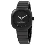 Đồng Hồ Nữ Marc Jacobs The Cushion Quartz Black Dial Ladies Watch MJ0120184713 Màu Đen