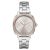 Đồng Hồ Nữ Michael Kors Nia Quartz Silver Crystal Dial Ladies Watch MK3988 Màu Bạc Phối Vàng Hồng