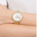 Đồng Hồ Nữ Michael Kors Taryn Gold Watch MK6550 Màu Vàng Trắng
