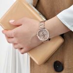 Đồng Hồ Nữ Michael Kors Portia Rose Gold Watch MK3887 37mm Màu Vàng Hồng