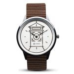 Đồng Hồ Nam Viwat Sai Gon VW-131S Dây Nato Màu Nâu