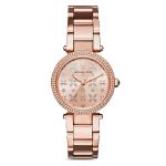 Đồng Hồ Nữ Michael Kors Parker Mini Rose Gold MK6470 Màu Vàng Hồng