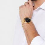 Đồng Hồ Michael Kors Michael Kors Bryson Gold-Tone Watch MK8658 42mm Màu Vàng Đen