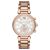 Đồng Hồ Nữ Michael Kors Sawyer Rose Gold Watch MK6282 39mm Màu Trắng Phối Vàng Hồng