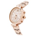 Đồng Hồ Nữ Michael Kors Sawyer Rose Gold Watch MK6282 39mm Màu Trắng Phối Vàng Hồng