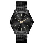 Đồng Hồ Nam Michael Kors Runway Slim Black IP Watch MK8607 44mm Màu Đen